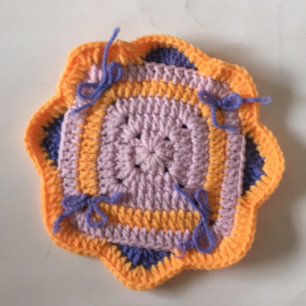 🐠 5 handcrafted potholders